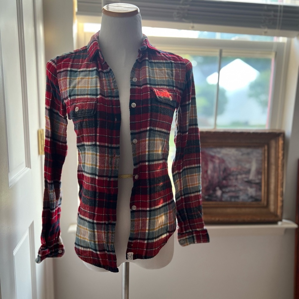 Lot of 4 -  Flannels